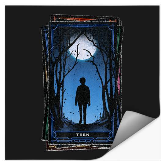 Marvels Agatha All Along Disneyss Teen Tarot Card Stickers