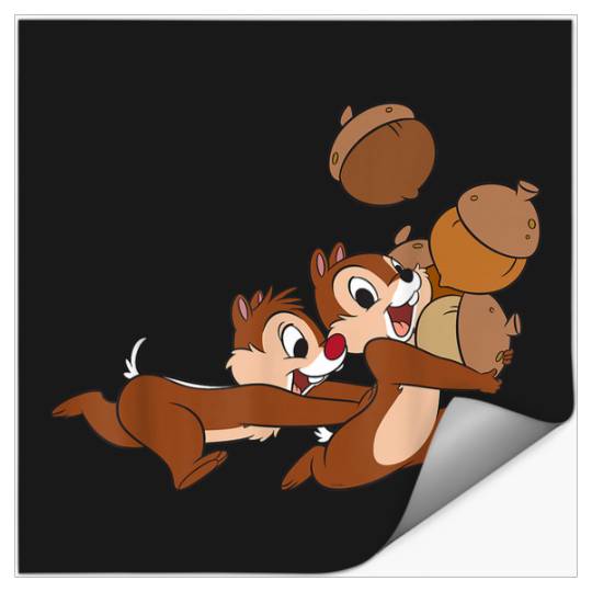 Disneys Chip N Dale Chipmunks Acorn Run Stickers
