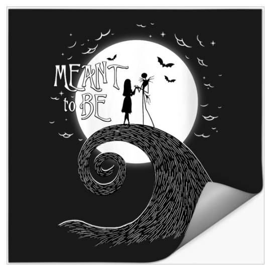 Disneyss The Nightmare Before Christmas Jack And Sally Stickers