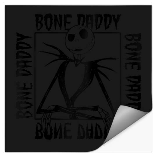 Disneyss The Nightmare Before Christmas Jack Bone Daddy Frame Stickers