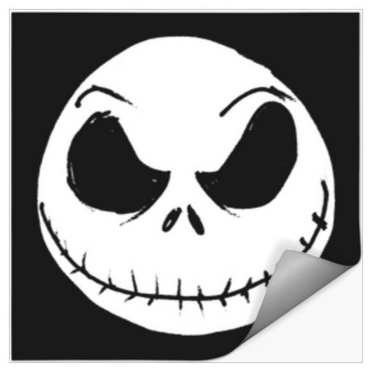 Disneyss The Nightmare Before Christmas Jack Skellington Faces Stickers
