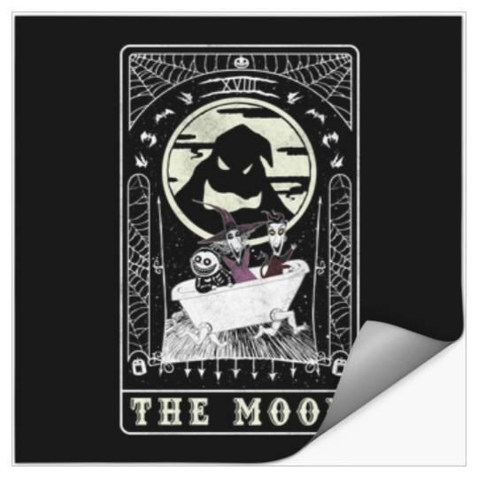 Disneyss The Nightmare Before Christmas The Moon Card Stickers