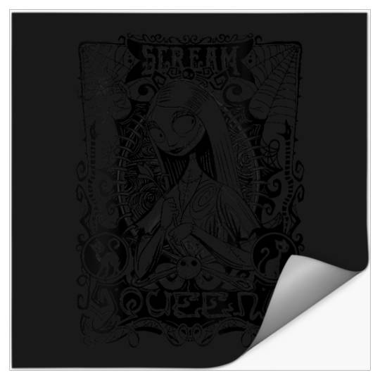 Disneyss The Nightmare Before Christmas Sally Scream Queen Stickers