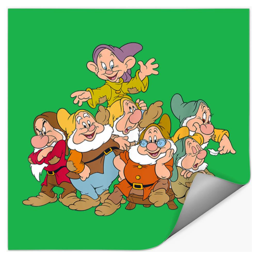 Disneys Snow White The Seven Dwarfs Group Fun Stickers