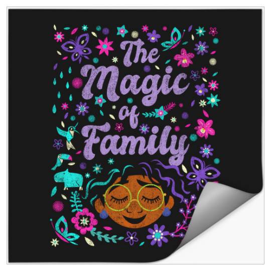 Disney Encanto Mirabel The Magic Of Family Floral Portrait Stickers