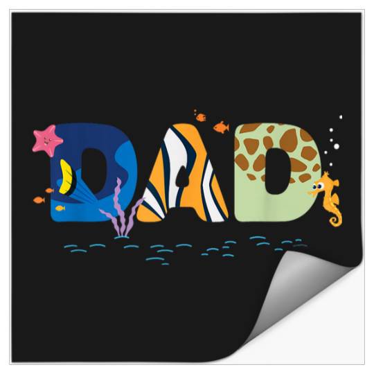 Disneyss And Pixarss Finding Nemo Dad Fathers Day Birthday Stickers