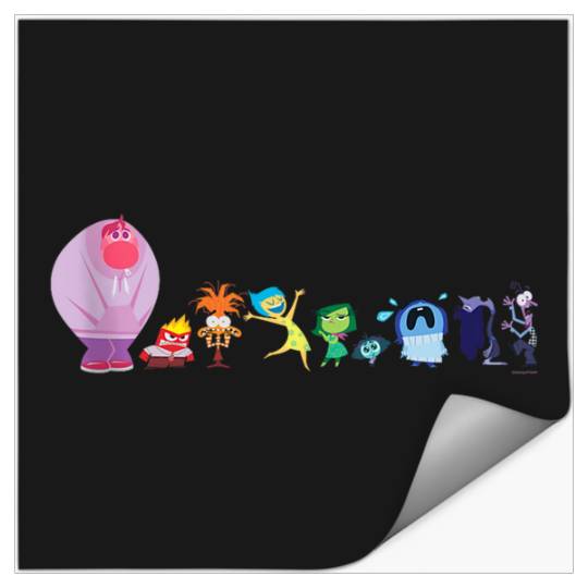 Disneyss And Pixarss Inside Out 2 Emotions Toony Lineup Stickers