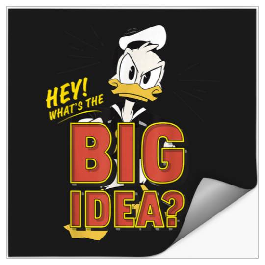 Disney DuckTales Donald Duck Hey Whats The Big I Stickers