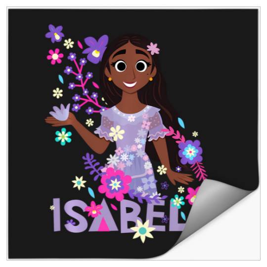Disney Encanto Isabela Madrigal Floral Stickers