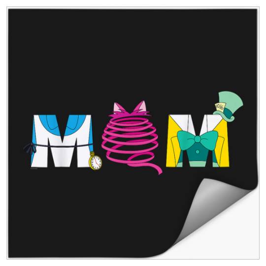 Disneyss Alice In Wonderland Mothers Day Birthday Best Mom Stickers