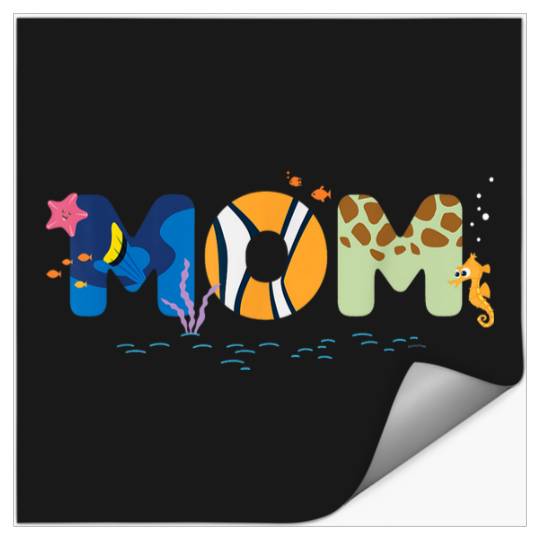 Disneyss And Pixarss Finding Nemo Mom Mothers Day Birthday Stickers