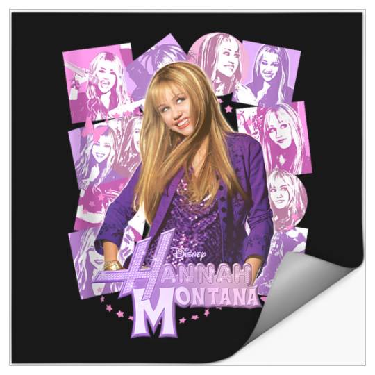 Disneyss Hannah Montana Epic Iconic Collage Big Chest Poster Stickers