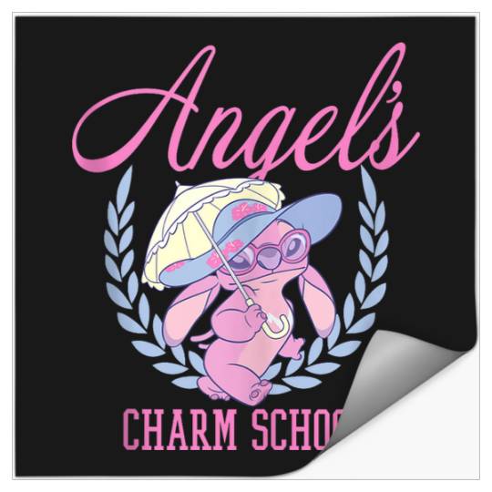 Disneyss Lilo Stitch Angel Charm School Demure College Stickers
