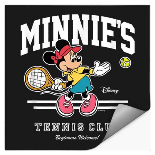 Disney Minnies Tennis Club Stickers