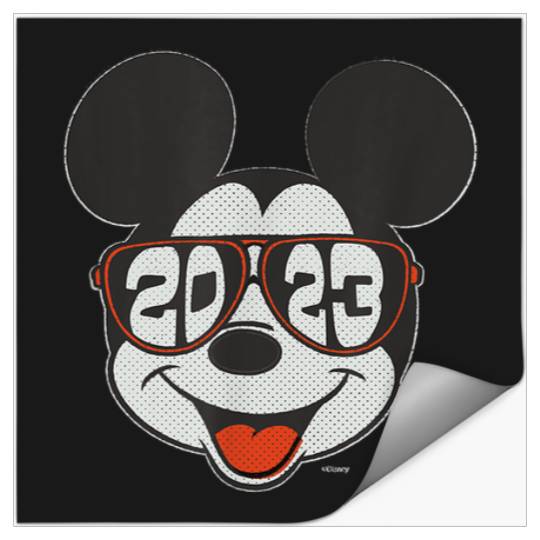 Disney Mickey Mouse Class of 2023 Graduation Sun Stickers
