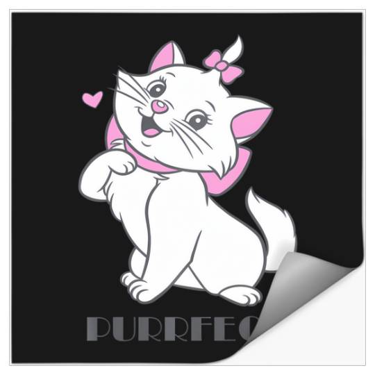 Disney The Aristocats Marie Purrfect Cute Portrait Stickers