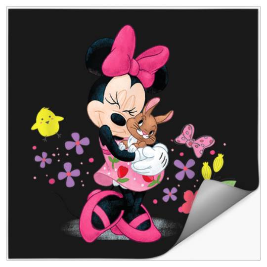 Disney Easter Minnie And Bunny Stickers