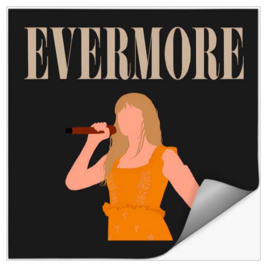 Discover Taylor Evermore Eras Tour Art Stickers