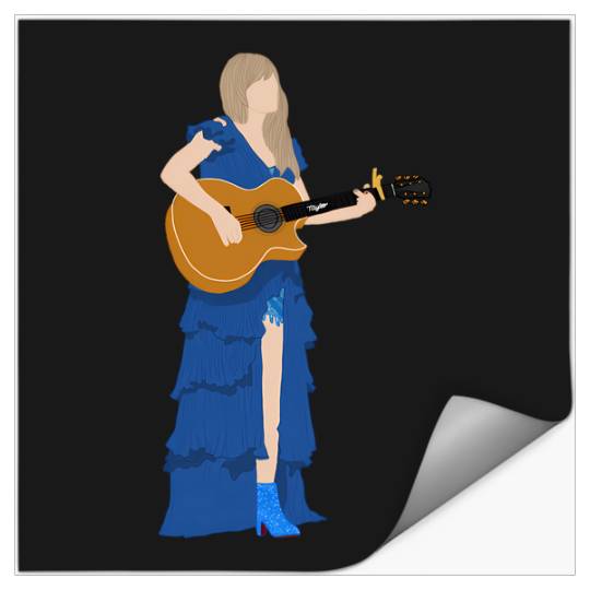 Blue Surprise Songs Eras Tour Outfit Stickers