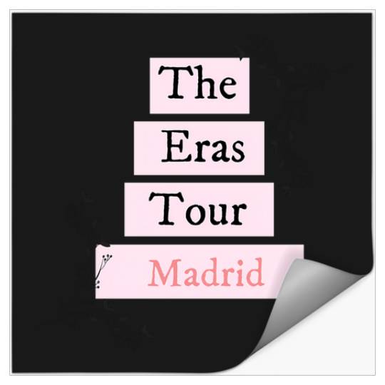 Discover The Eras Tour Madrid - Taylor Stickers