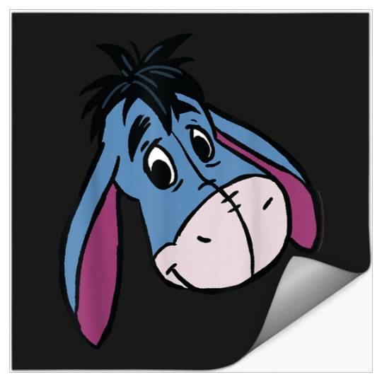 Disneyss Winnie The Pooh Eeyore Happy Big Faces Costume Stickers