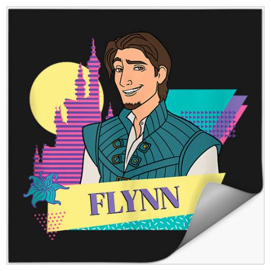 Disneyss Tangled Retro Couples Matching Flynn Rider Stickers