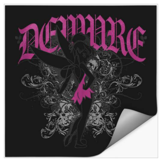 Disneyss Tinker Bell Sassy And Very Demure Big Chest Logo Stickers