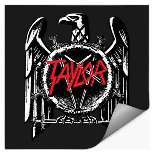 Discover Taylor Heavy Metal Slayers Version Stickers