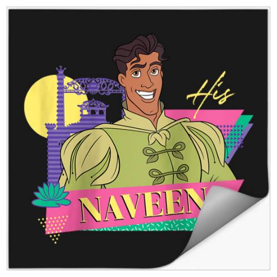 Disneyss The Princess And The Frog Couples Matching His Naveen Stickers