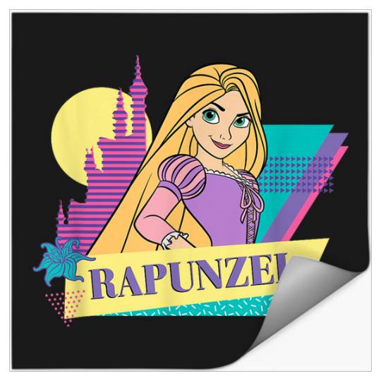 Disneyss Tangled Retro 90s Couples Matching Rapunzel Stickers
