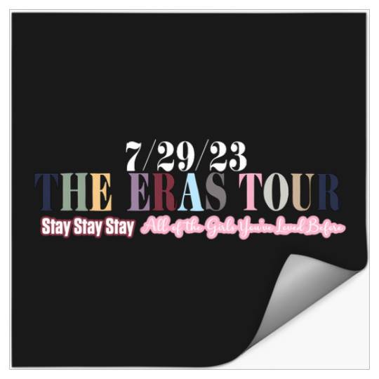 Discover Santa Clara Night Two Surprise Songs The Eras Tour Stickers