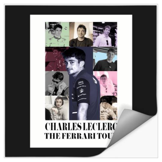 charles leclerc eras tour Stickers