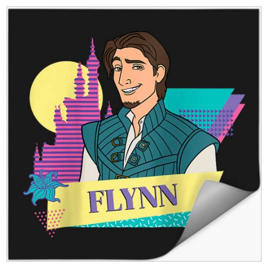 Disneyss Tangled Retro Couples Matching Flynn Rider Stickers