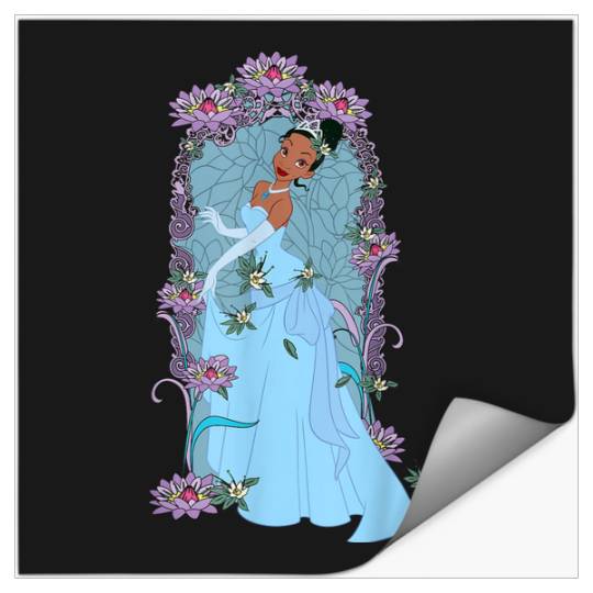 Disneyss The Princess And The Frog Tiana Flower Arch Vintages Stickers