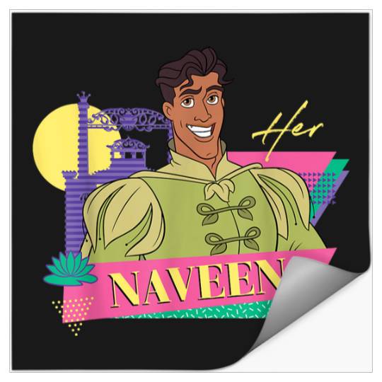 Disneyss The Princess And The Frog Couples Matching Her Naveen Stickers