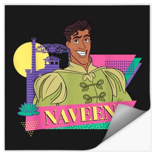 Disneyss The Princess And The Frog Couples Matching Naveen Stickers