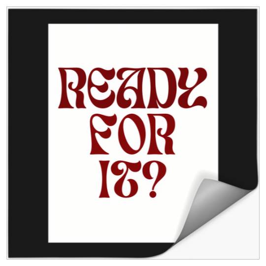 Ready For It Taylorss Swift Reputation Eras Tour Stickers