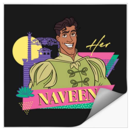 Disneyss The Princess And The Frog Couples Matching Her Naveen Stickers