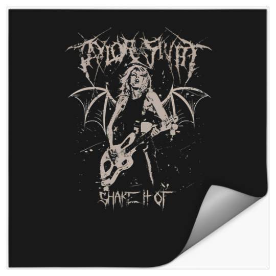 Discover Metal Taylor Shake It Off Stickers