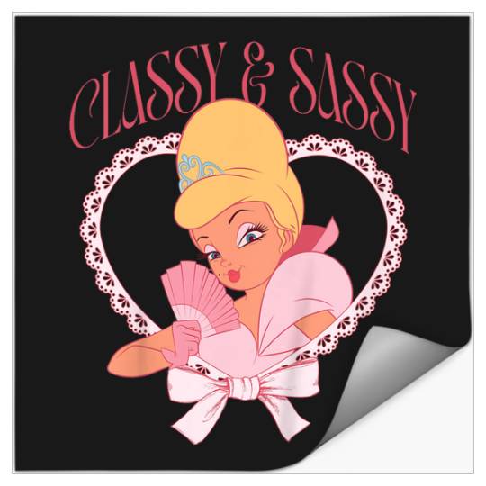 Disneyss The Princess And The Frog Charlotte Classy Sassy Stickers