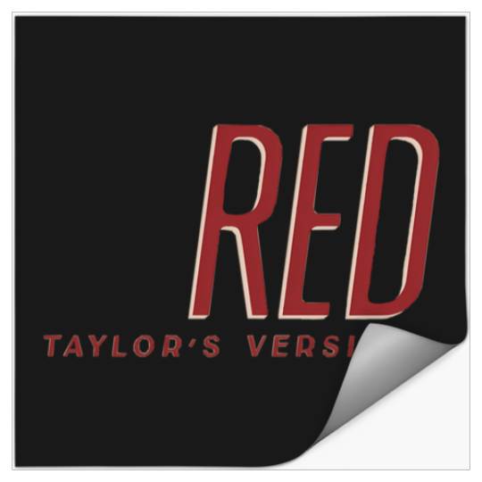 Discover Taylor Red Taylor�S Version Stickers
