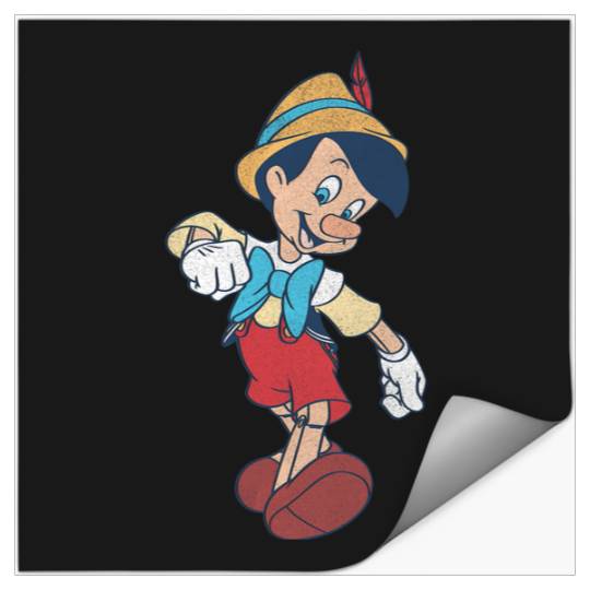 Disney Pinocchio Vintage Portrait Stickers