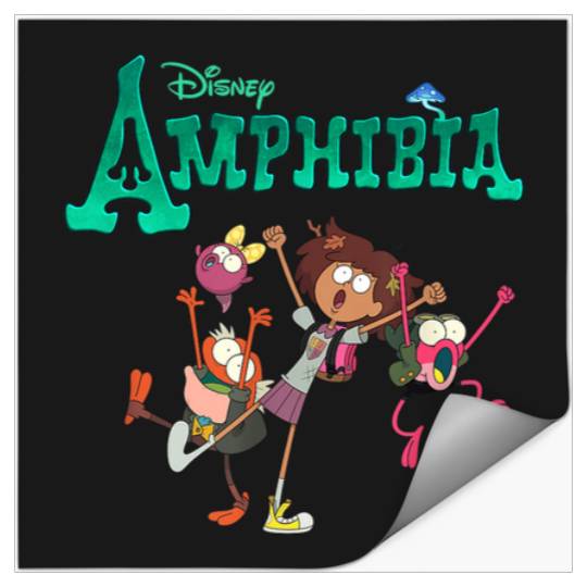 Disney Channel Amphibia Stickers
