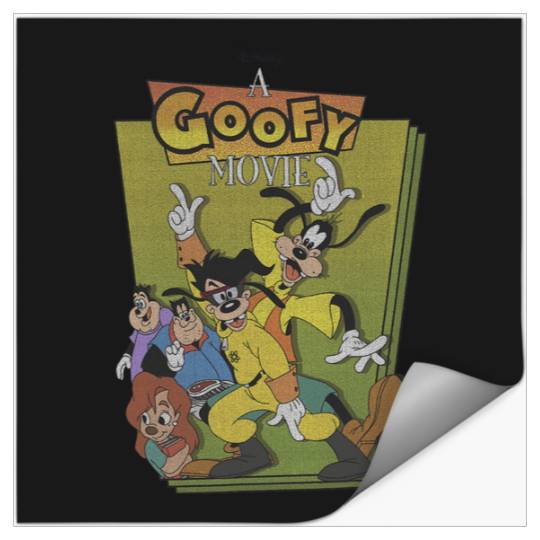 Disney A Goofy Movie Max Powerline Dance Logo Stickers