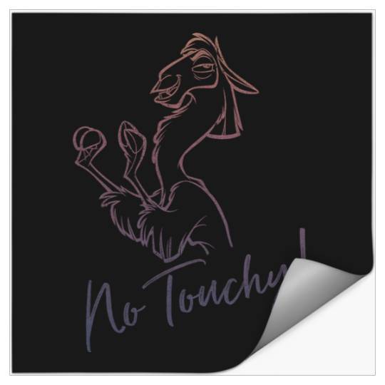 Disney Emperor's New Groove Llama No Touchy! Graphic Stickers