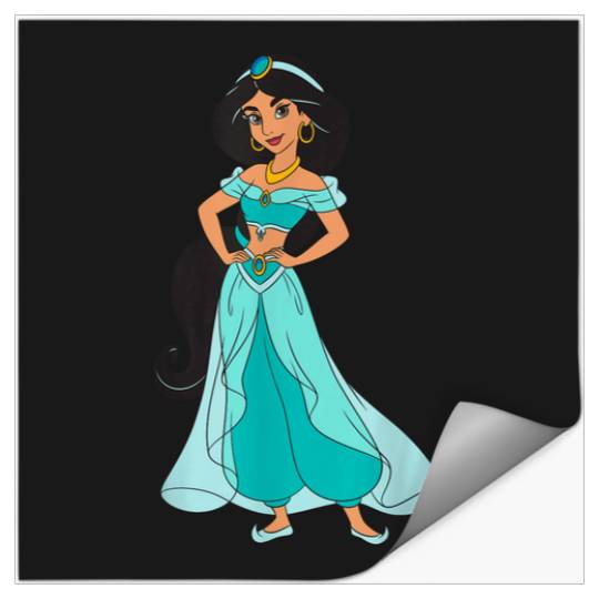 Disney Aladdin Princess Jasmine Nostalgic 90s TS Stickers