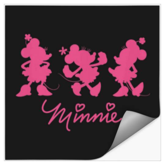 Amazon Essentials Disney Minnie Silhouette Trio Stickers