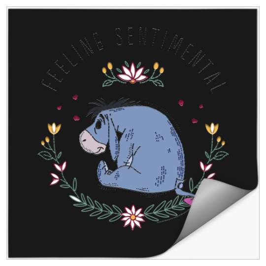 Disney Winnie The Pooh Eeyore Feeling Sentimental Stickers