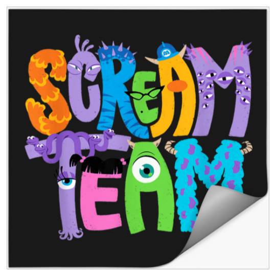 Disney and Pixar’s Monsters, Inc. Scream Team Ha Stickers