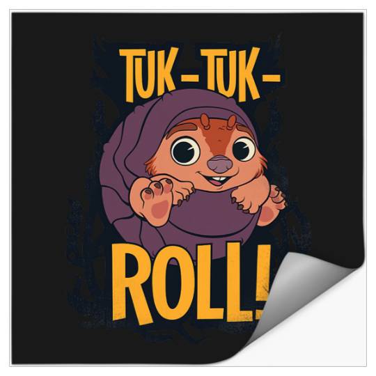 Disney Raya and the Last Dragon Baby Tuk-Tuk Roll Stickers